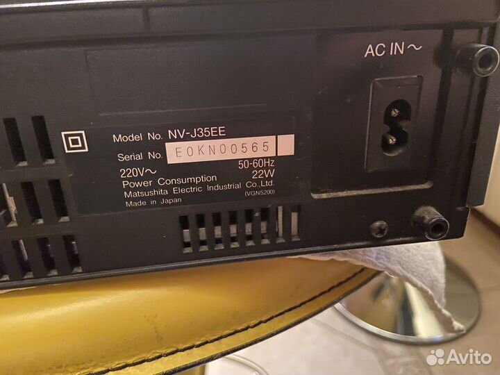 Видеомагнитофон panasonic nv-j35ee