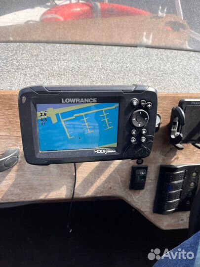 Катер с подвесным мотором 60 л.с