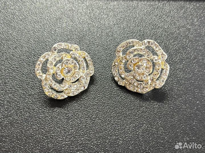 Дизайнерские серьги на свадьбу, выпускной