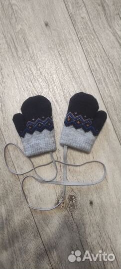 Варежки зимние