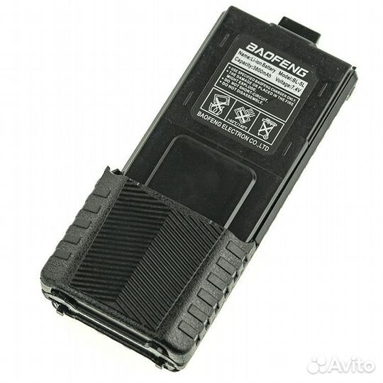 Aккумулятор для рации UV-5R 3800 mAh (Li-ion, BL-5