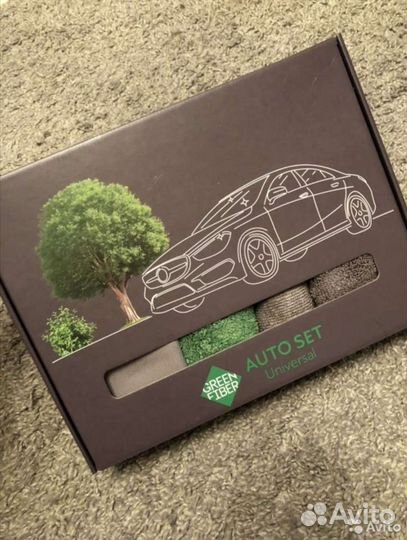 Набор салфеток для авто Гринвей