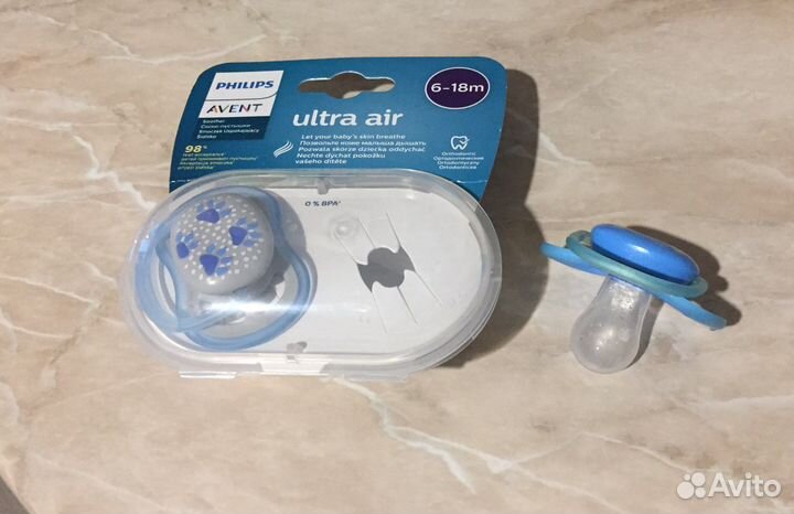 Пустышка avent 6 18