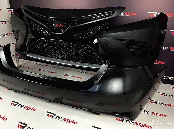 Бампер задний Toyota Camry 70 American