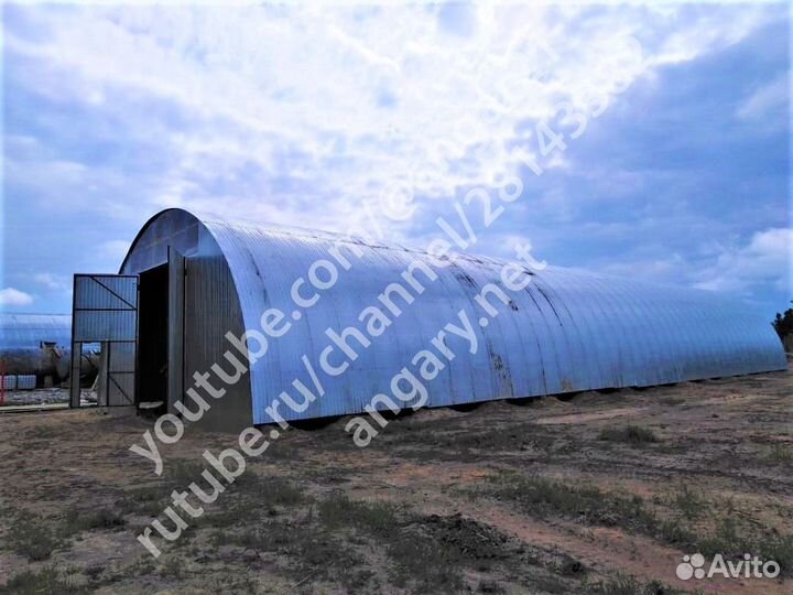 Ангар под ключ 742,5 м2