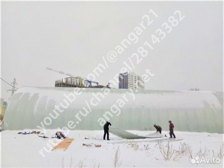 Ангар под ключ 918 м2