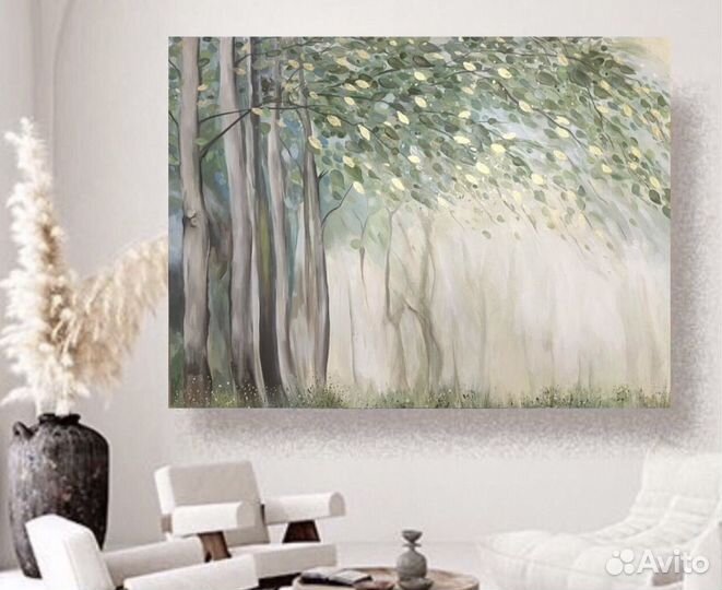 Картина большая ручной работы, 80х100 см