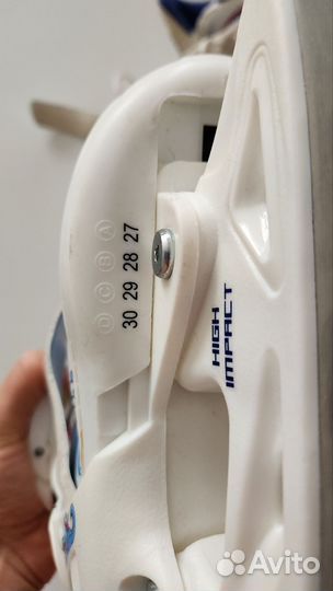 Коньки детские раздвижные