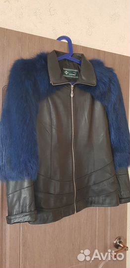 Куртка с мехом песца