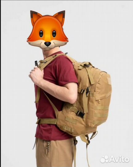 Тактический туристический рюкзак олива