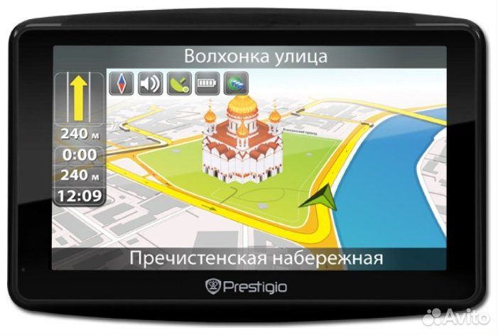 Портативный GPS-навигатор Prestigio GeoVision7900