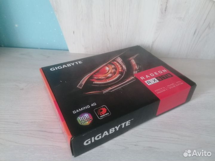 Видеокарта rx 570 4gb