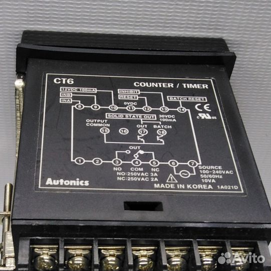 Цифровой счетчик-таймер CT6