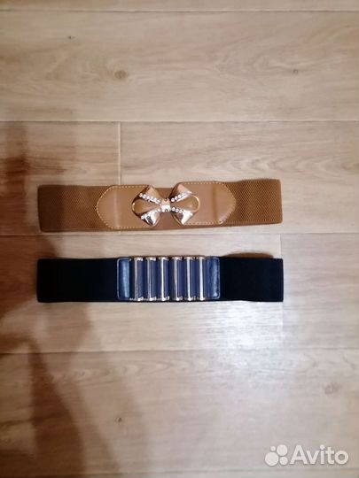 Ремень пояс-резинка женский широкий
