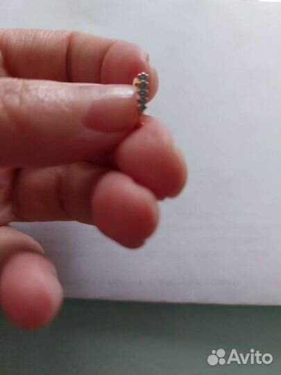 Золотые серьги