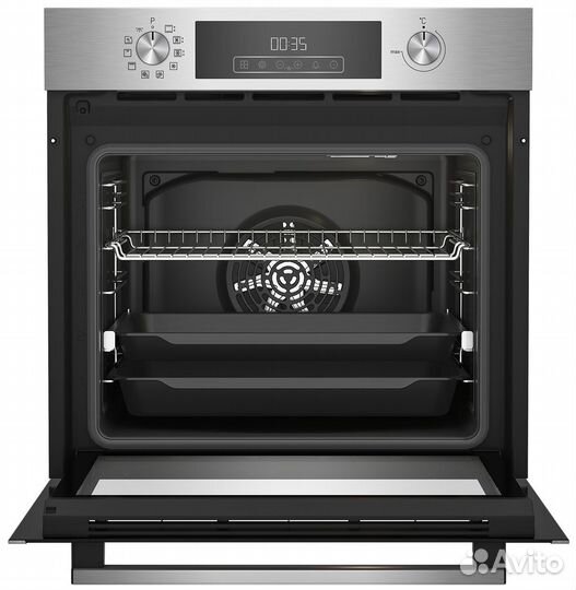 Встраиваемый электрический духовой шкаф hotpoint fe8 831 jsc ix серебристый