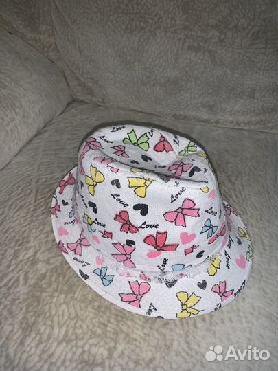 Панама шапки для девочки