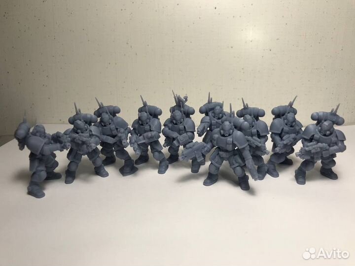 Warhammer 40000 миниатюры Primaris Infiltrators
