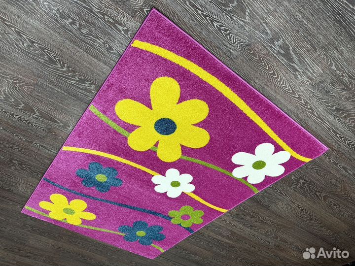 Ковер детский 1.2х1.8 розовый