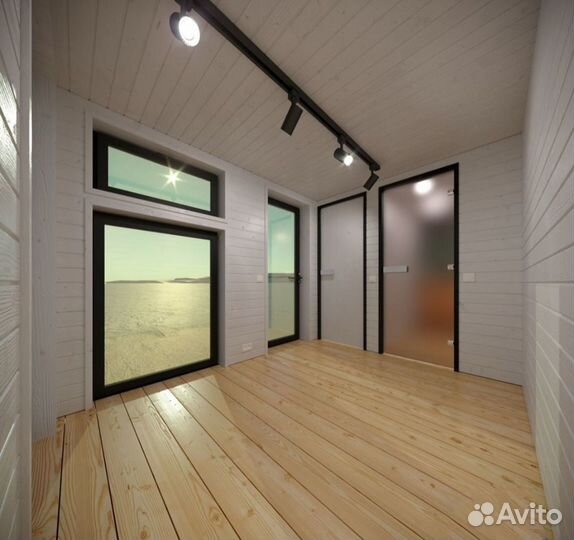 Модульная баня мнтж 1-3 дн