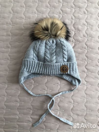 Шапка зимняя для мальчика 4 штуки