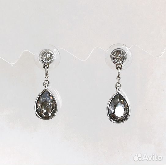 Серьги Swarovski Оригинал Пусеты Подвеска