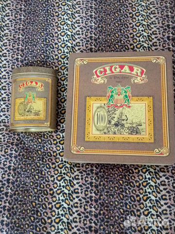 Коробки от винтажного французского парфюма cigar