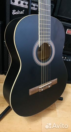 Акустическая Гитара + Чехол (Широкий гриф)
