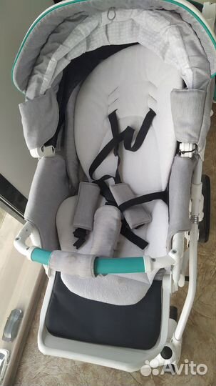 Коляска 2 в 1 Adamex monte carbon d30