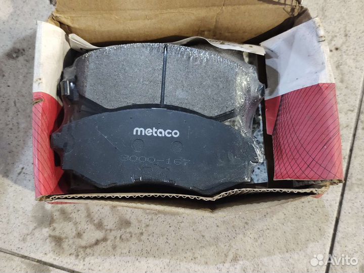 Тормозные колодки передние на hyundai elantra