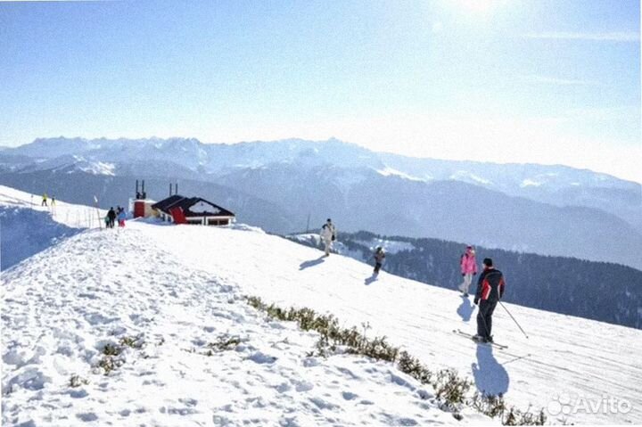 Роза Хутор от 3* на 6 н. проживание