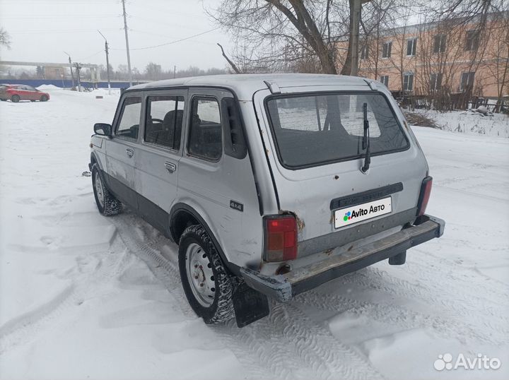 LADA 4x4 (Нива) 1.7 МТ, 2008, 150 000 км