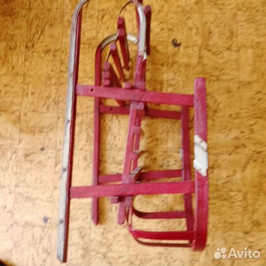 Санки деревянные стариннве