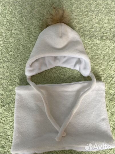 Комплект шапка, шарф