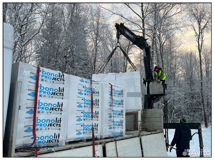 Газоблок бонолит, bonolit с доставкой