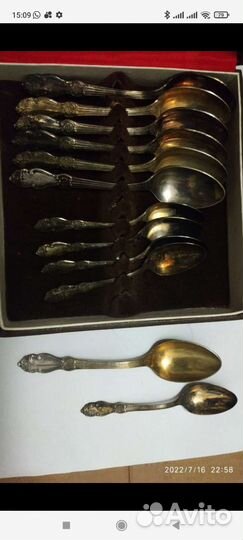 Ложки мельхиоровые СССР