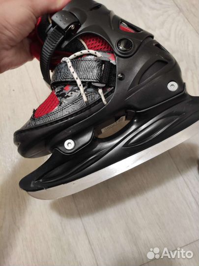 Коньки детские раздвижные, 30-33