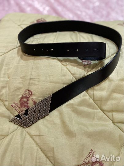 Ремень женский кожаный черный