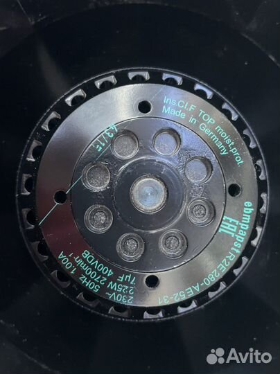 Вентилятор центробежный Ebmpapst R2E280-AE52-31