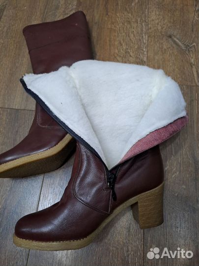 Зимние ретро сапоги Югославия 37 женские