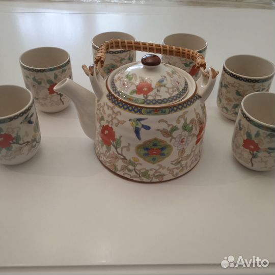 Новый чайный набор 7 предметов