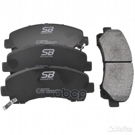 Колодки дисковые chevrolet trailblazer 2.8 2012