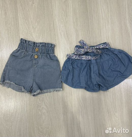 Шорты для девочки 86 92