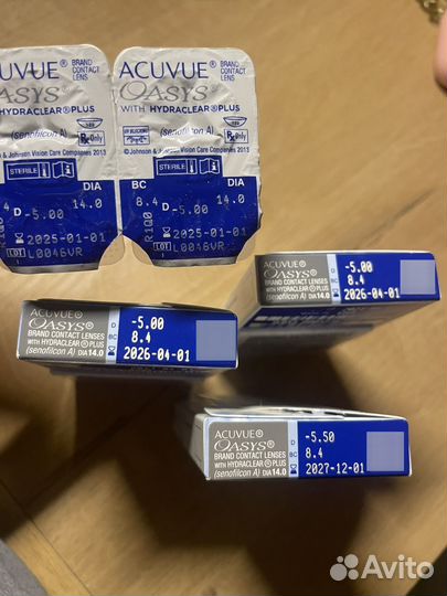 Линзы контактные acuvue oasys двухнедельные
