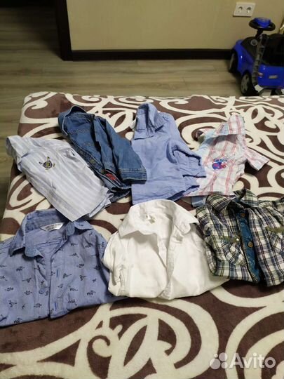 Рубашка для мальчика 68-80р