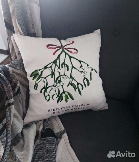 Наволочка hm home чехол на подушку zara home h&m