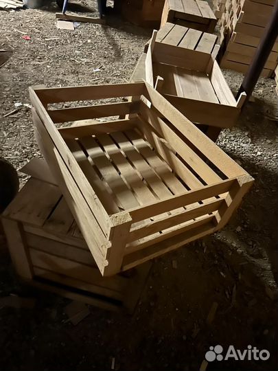 Ящик деревянный