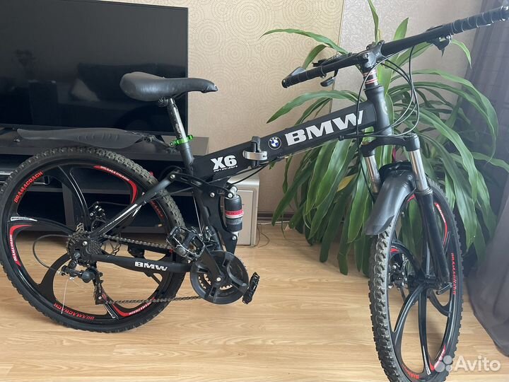 Велосипед на литых дисках bmw