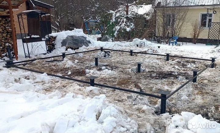 Винтовые сваи под ключ