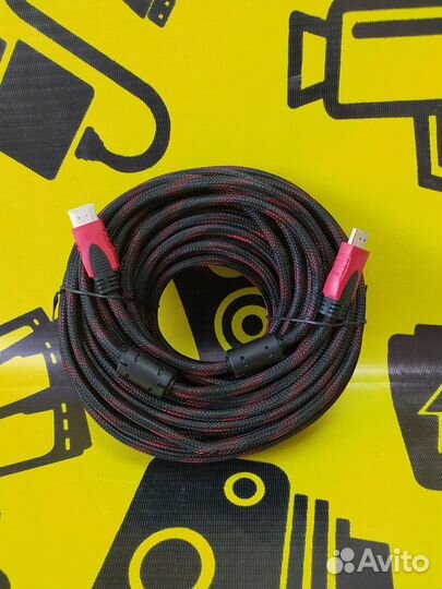 Кабель hdmi 19 метров новый